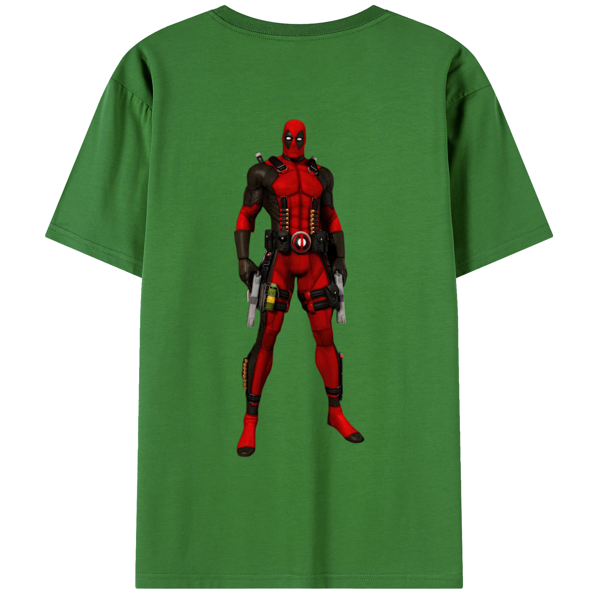 （画像用） Deadpool デッドプール レディース半袖Tシャツ(バックプリント)